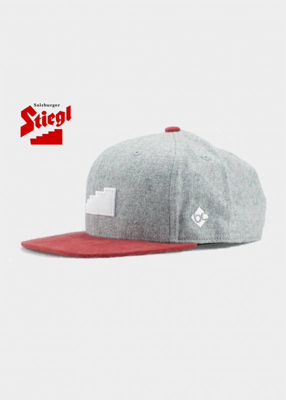 "Stiegl" - hellgrau (Snapback)